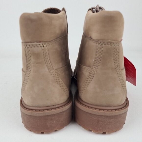 Timberland 6 IN Premium Waterproof Kids Boots Yellow Leather - Picture 4 of 12